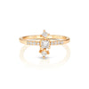 Yours only - Cluster Baguette Diamonds Ring