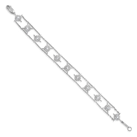 Modern Link Opal Bracelet