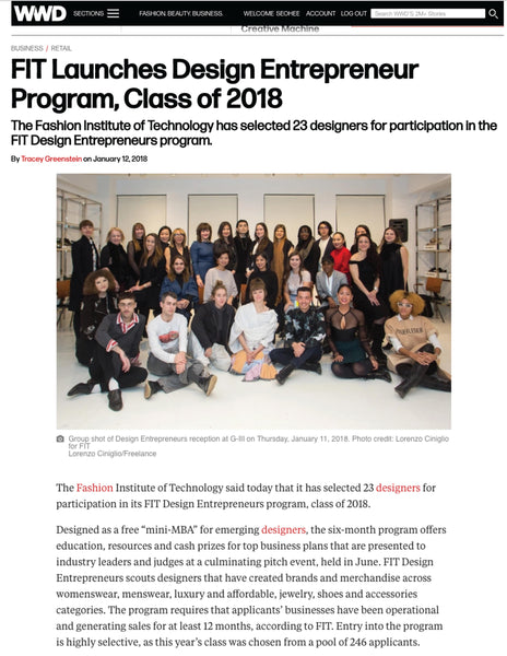 S/H KOH get selected to participate in Design Entrepreneur 2018!