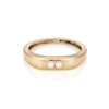Modernist Birthstone Signet Ring - April | Diamond