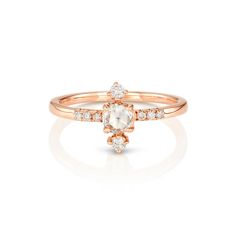 Yours only - Baguette Round Diamonds Ring