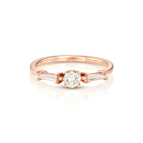 Yours only - Cluster Baguette Diamonds Ring