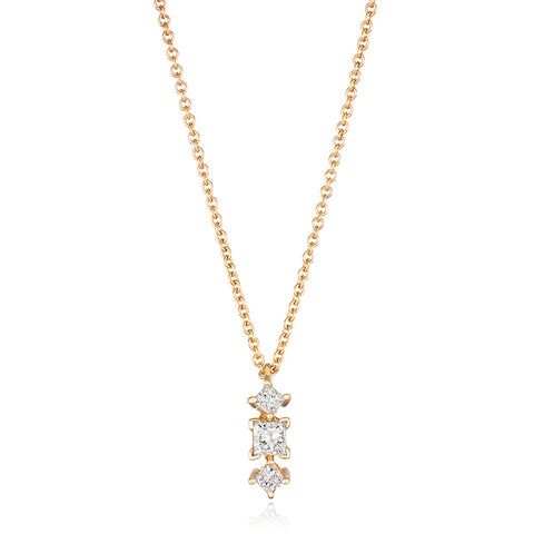 Yours only - Round Diamond Pendant