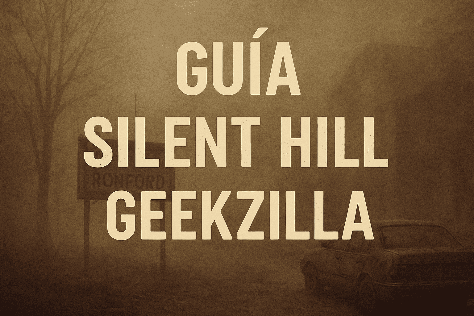 Guía Silent Hill Geekzilla