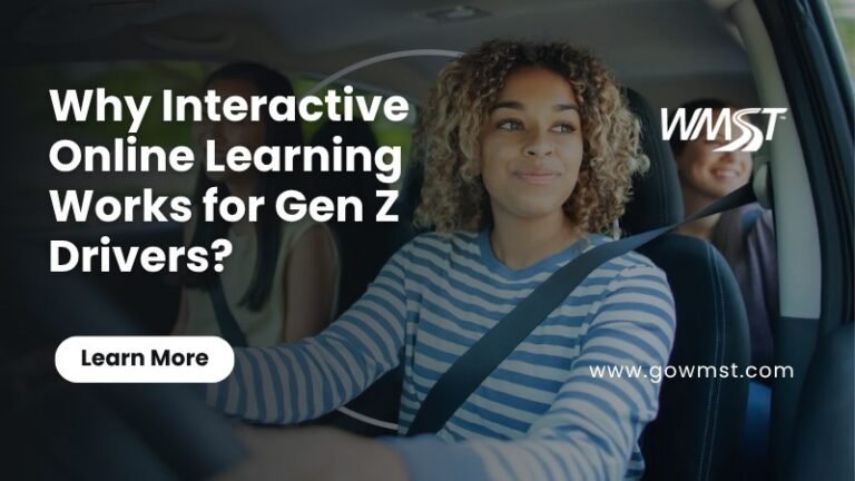 Why Interactive Online Learning Works for Gen Z Drivers