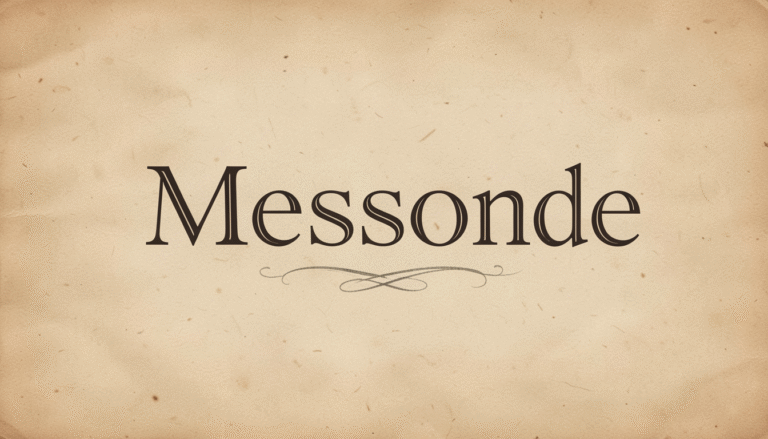 Messonde